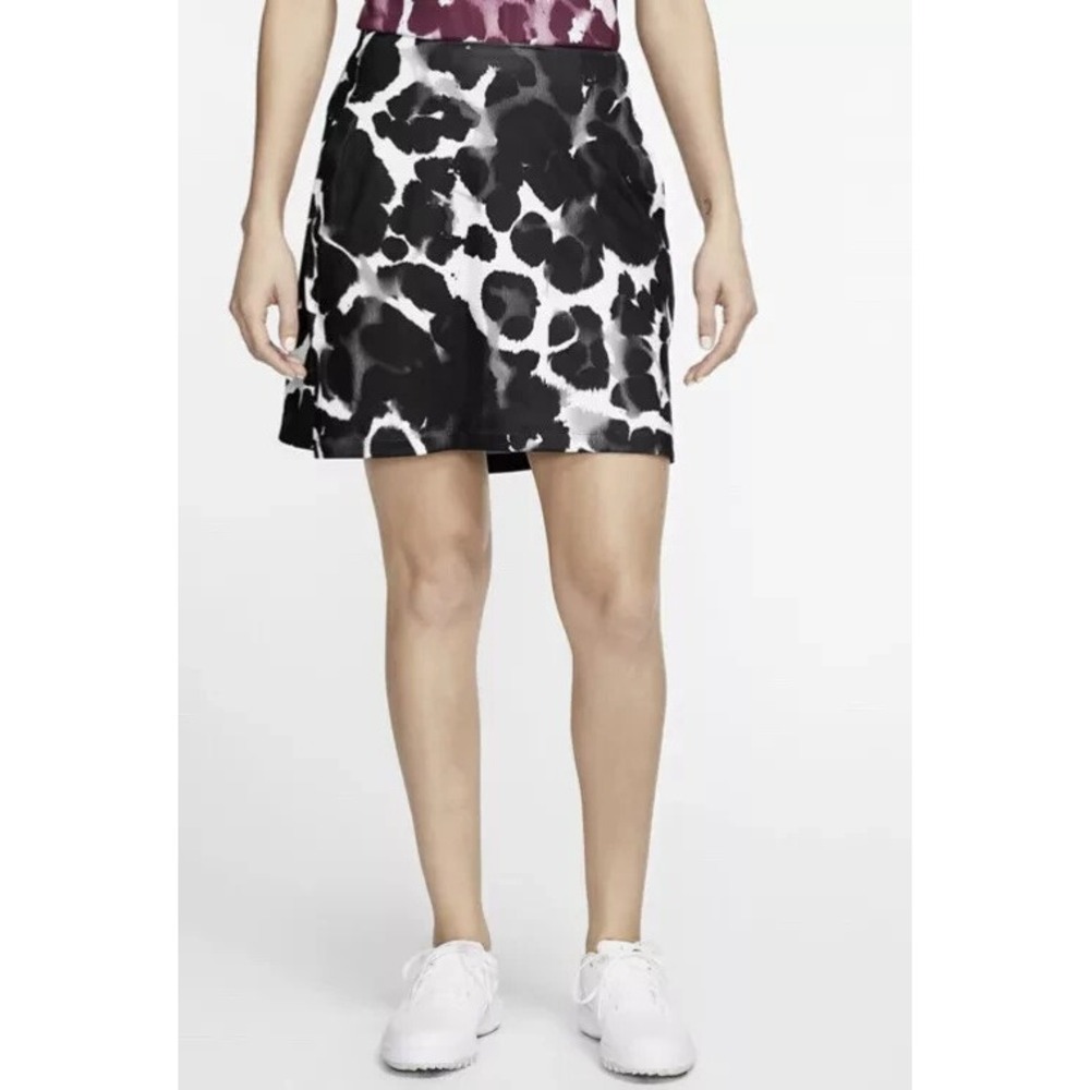 Nike Women's Skort 2 in 1 Skirt‎ Golf UPF 40+ Small Black Grey